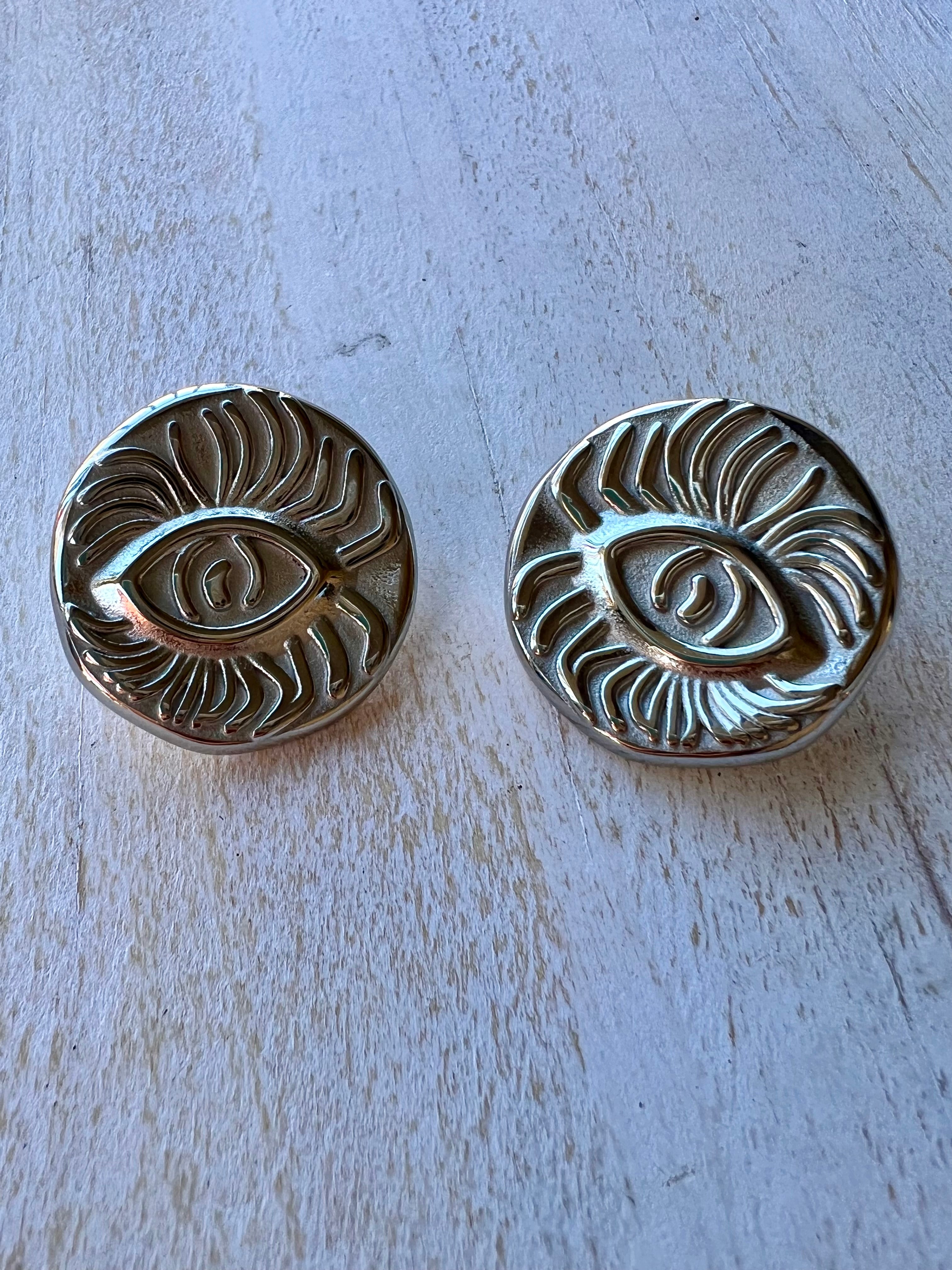 MAXI evil eye earrings