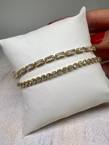 Crystal adjustable bracelets