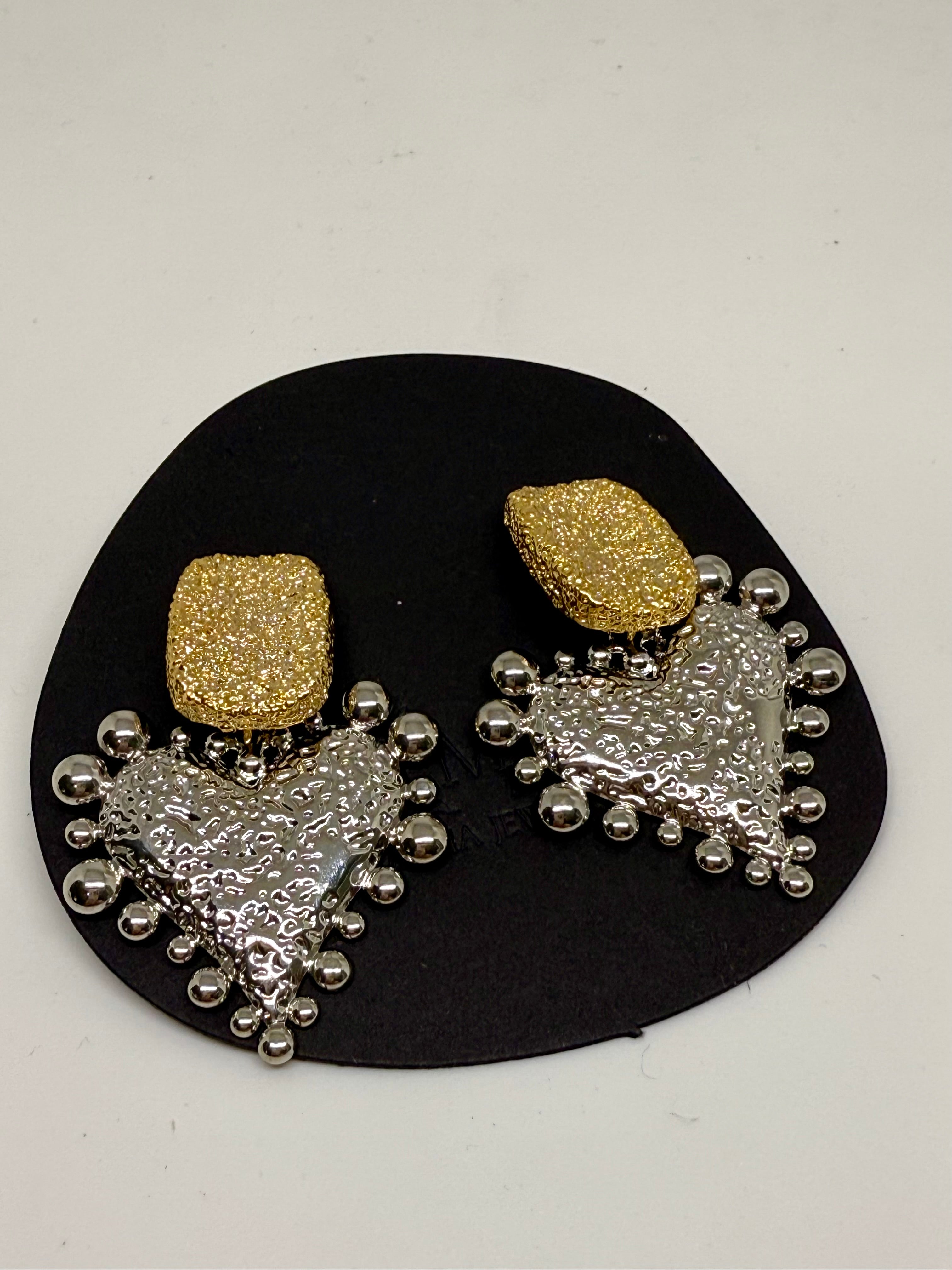 MOLTEN HEART EARRINGS