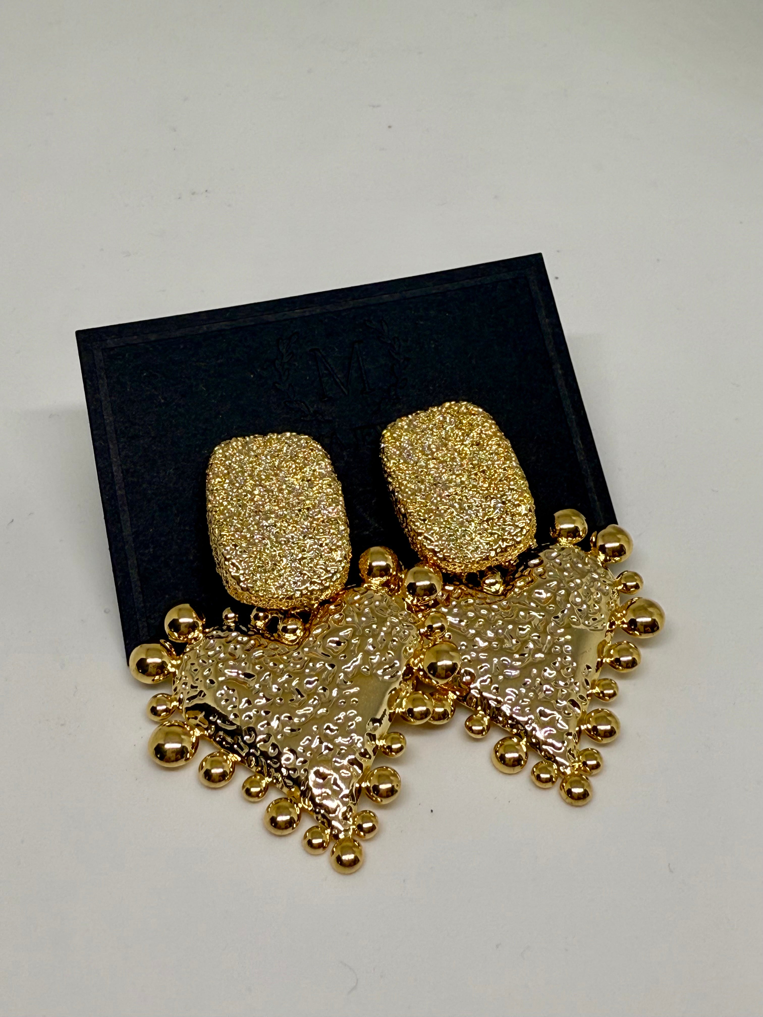 MOLTEN HEART EARRINGS