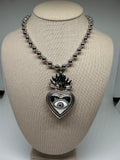 Corazón bubble necklace