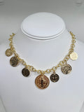 San Benito charm necklace