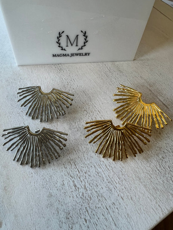 Abanico earrings