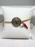 San Benito charm bracelet