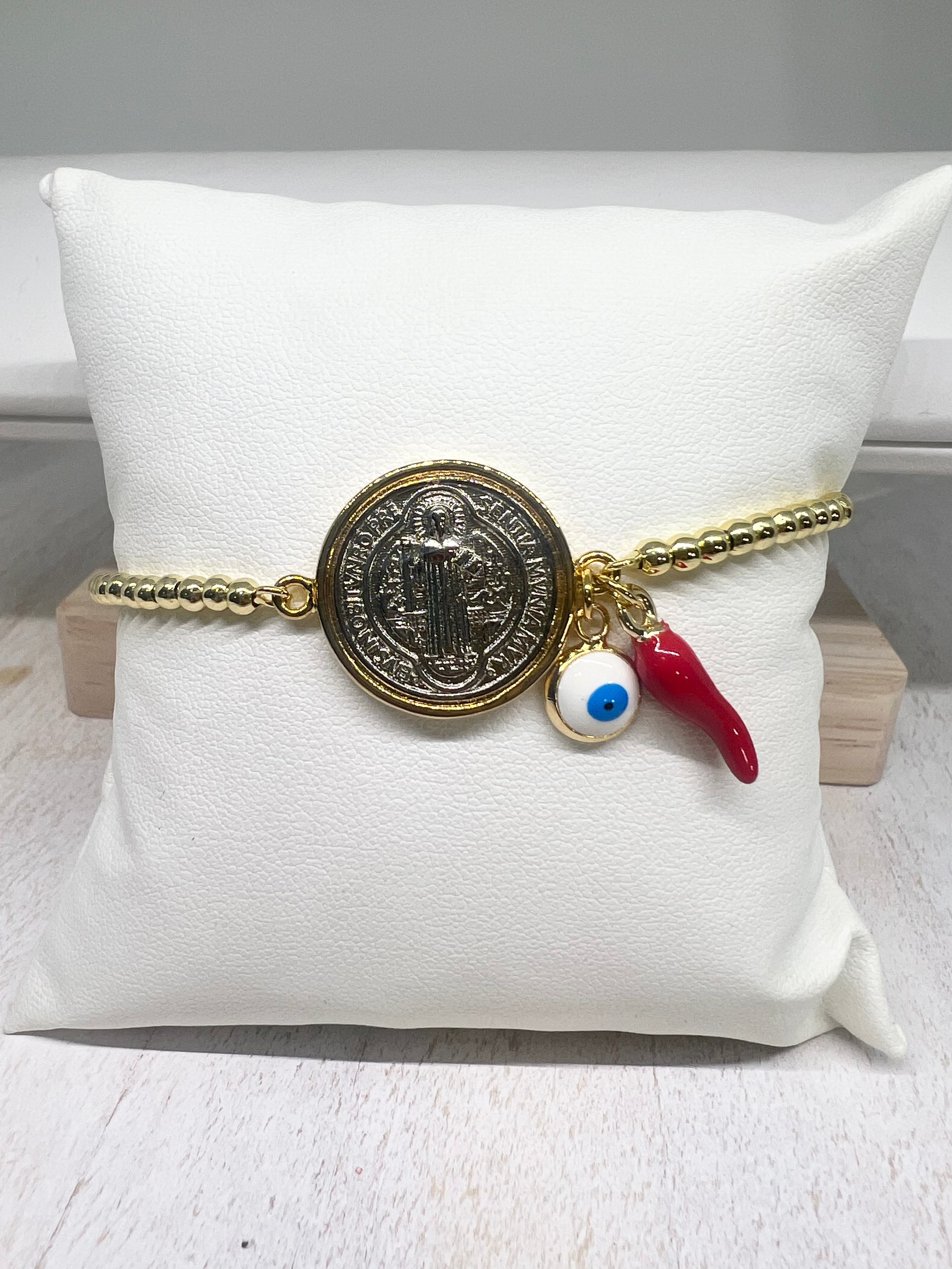 San Benito charm bracelet