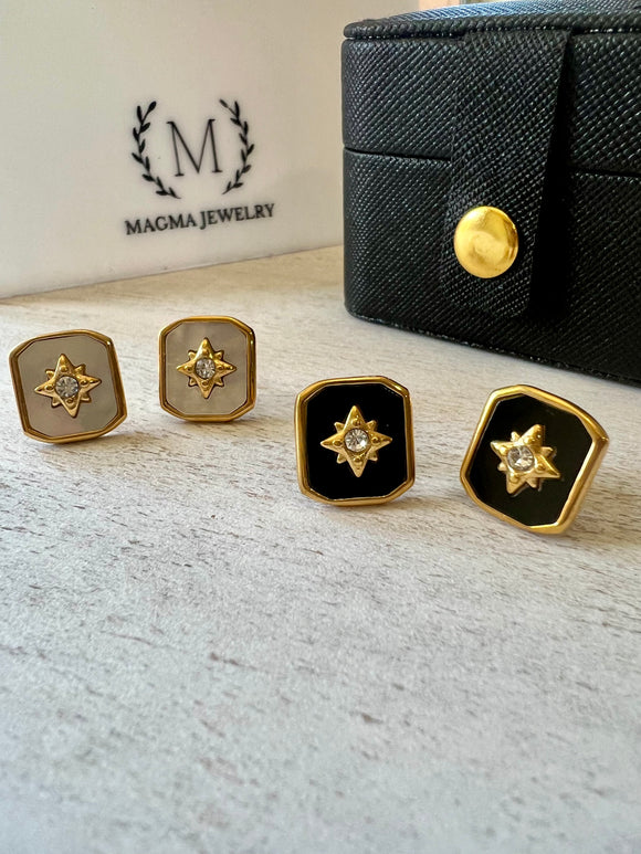 Sparkle stud earrings