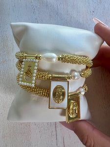 Perla dorada bracelets
