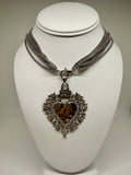 MOLTEN HEART NECKLACE