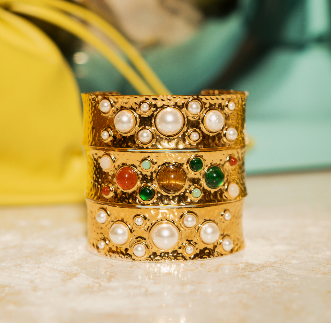 Caviar Gems Cuff (PRE ORDER)
