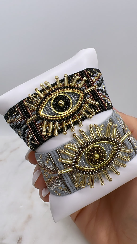 Mega evil eye bracelet