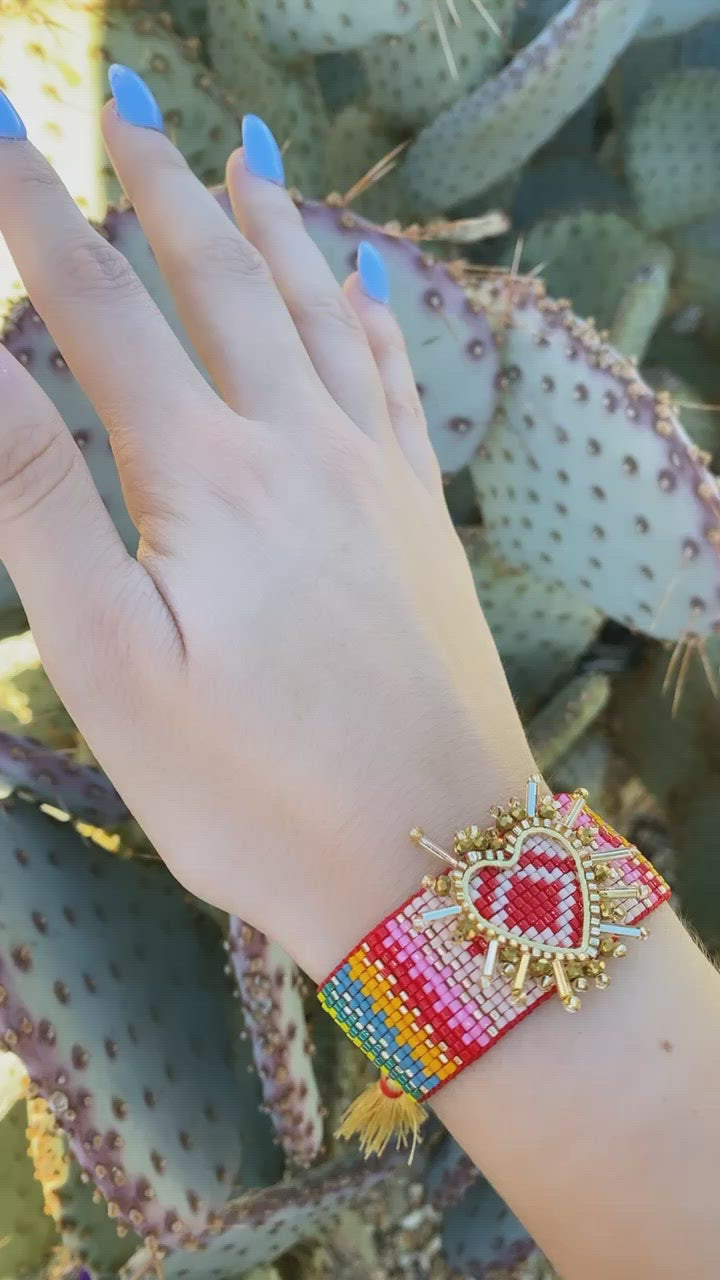 Corazón Miyuki bracelet